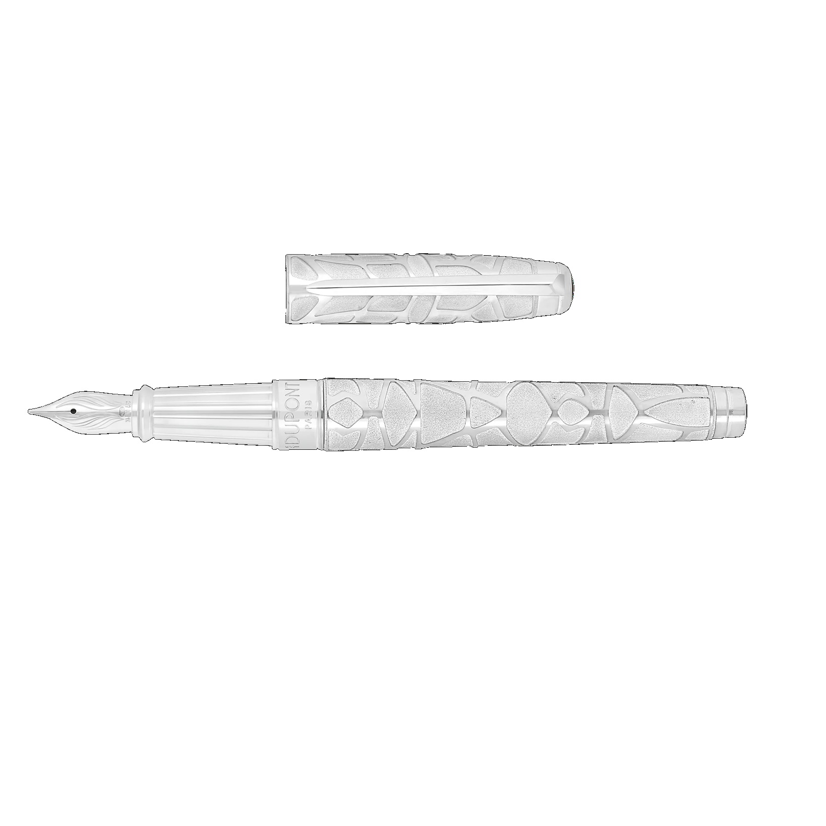 S.T. Dupont Line D Eternity Orlinski Silver Large Fountain pen